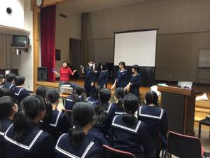 中３講演会「いのちの教育」