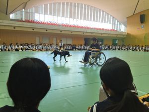 高２人権学習　バリアフリー社会を考える