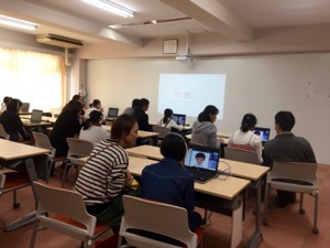 入試説明会が行われました。